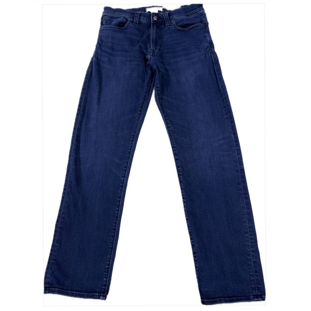 Madewell Women's Straight Leg Jeans W30 L32 Dark Indigo Comfort Stretch 30x30